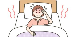 Vasomotor symptoms of menopause and sleep